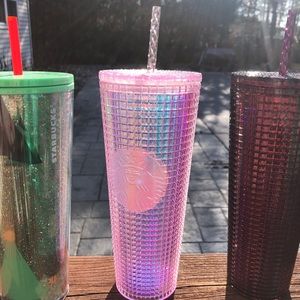 NEW Starbucks Pink 2020 holiday Venti Tumbler